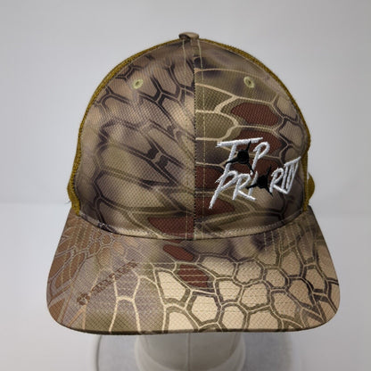Top Priority Hunting Snapback Trucker Hat Camo One Size Mesh Back