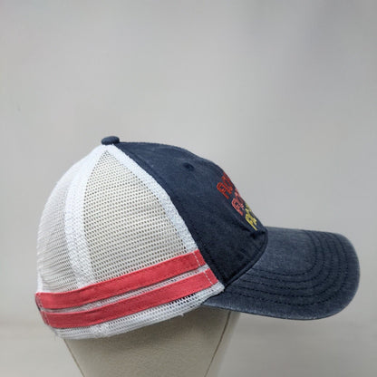 Florida Strapback Mesh Back Trucker Hat Blue OSFM Embroidered Home Free