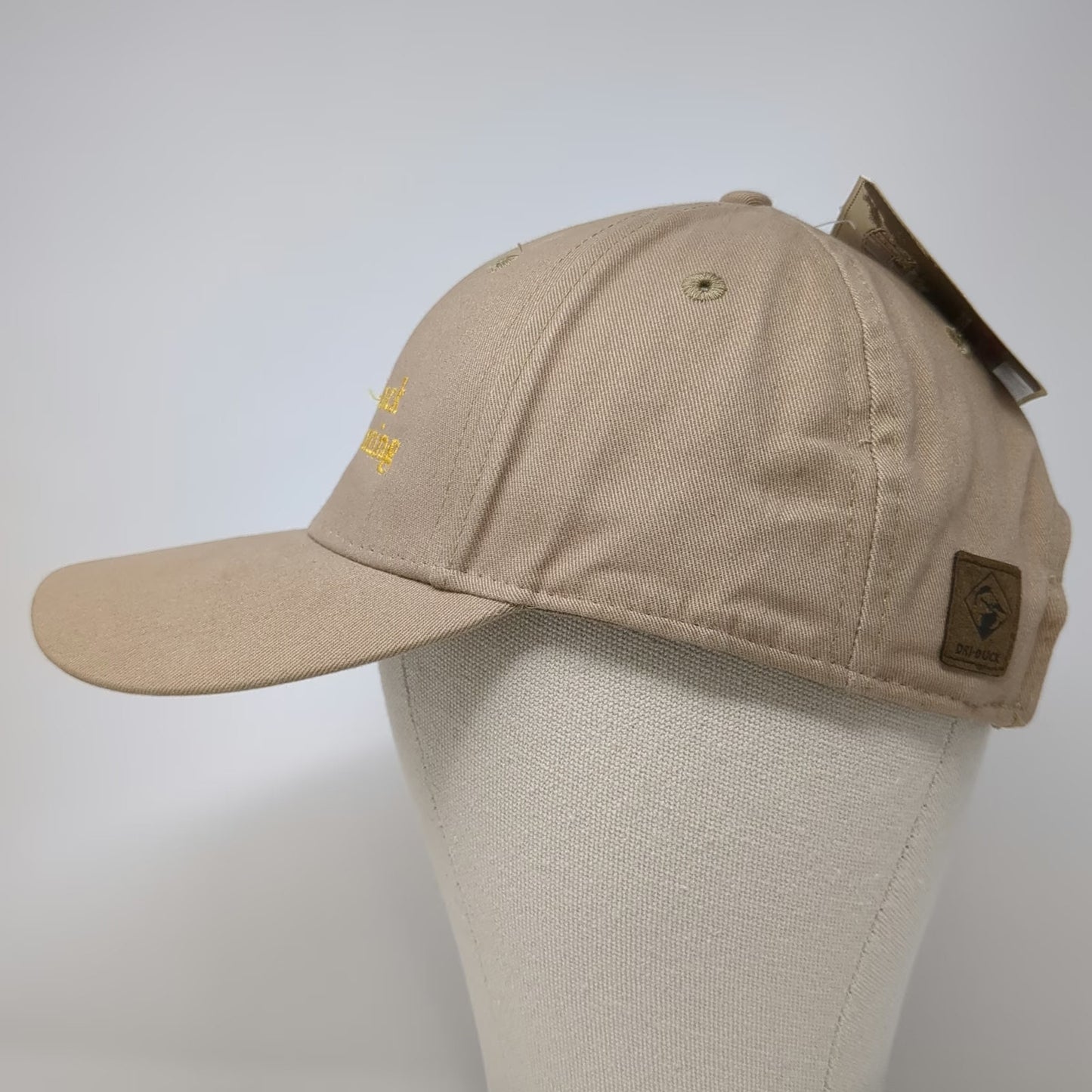 DRI DUCK Baseball Cap Beige One Size W Stock Excavating Elk Wildlife Hat