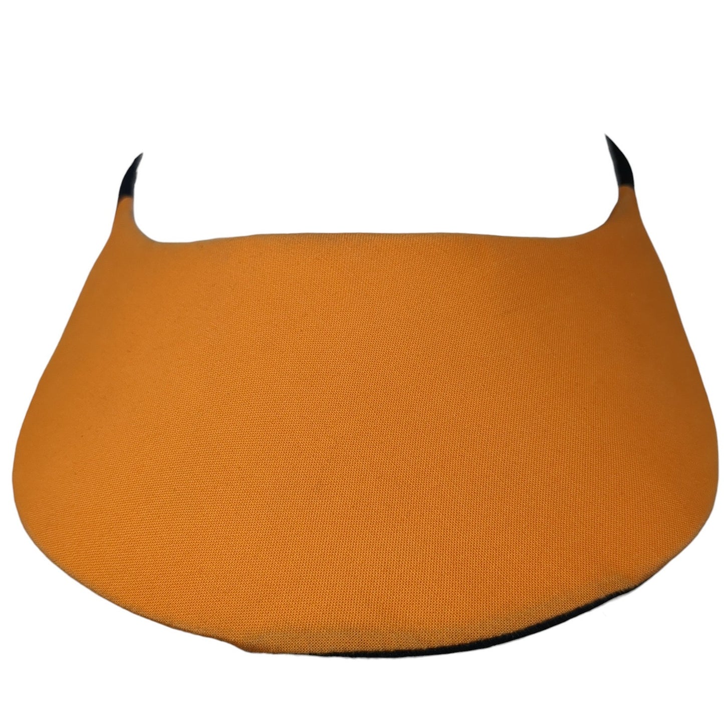 No Headache Sun Visor Hat Orange One Size Adjustable Lightweight Blank