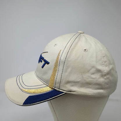 Legend Baseball Cap Beige One Size Swift Best in Class Blue Gold Strapback Hat