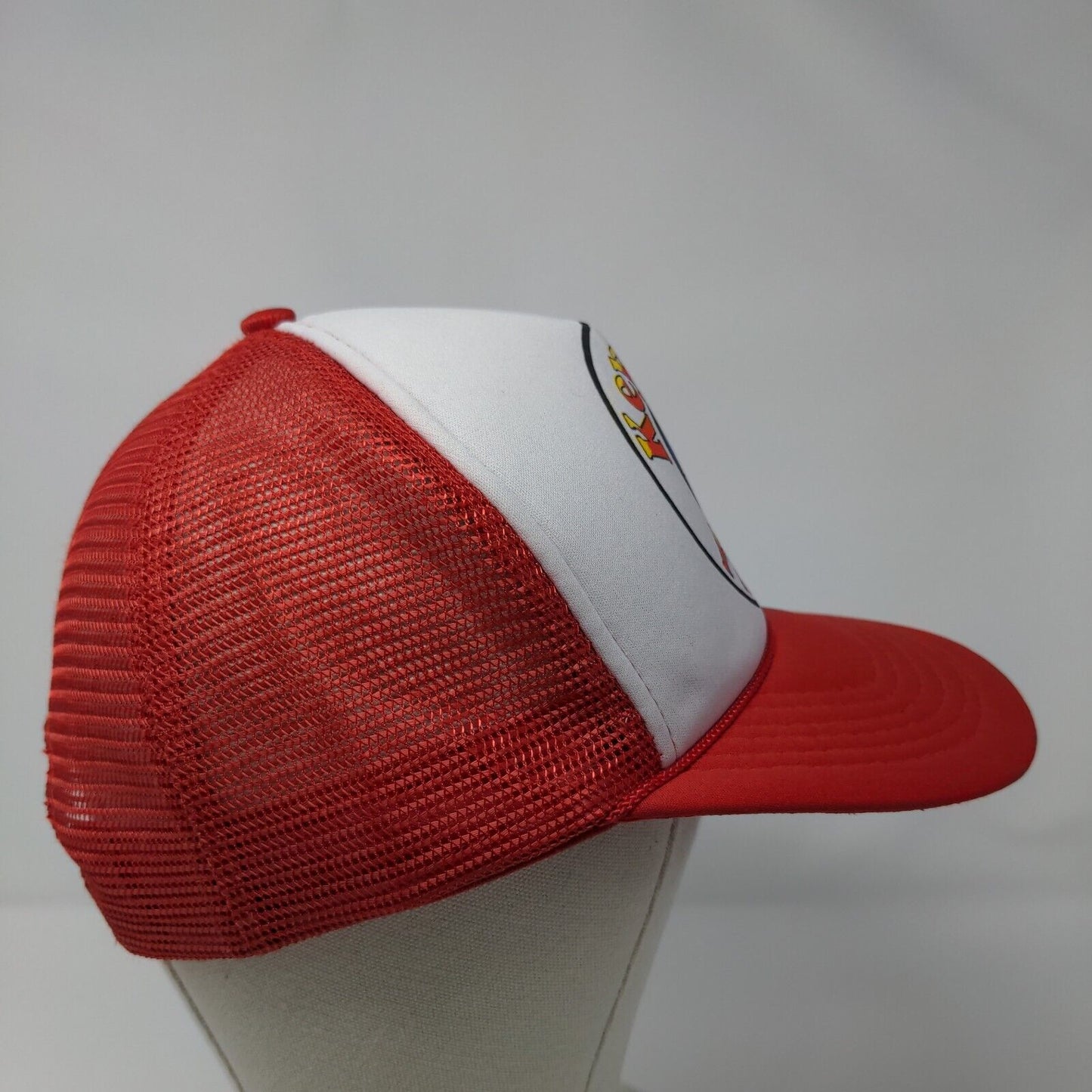 Key West Florida Snapback Trucker Hat Red OSFA Adjustable Mesh Back Rope