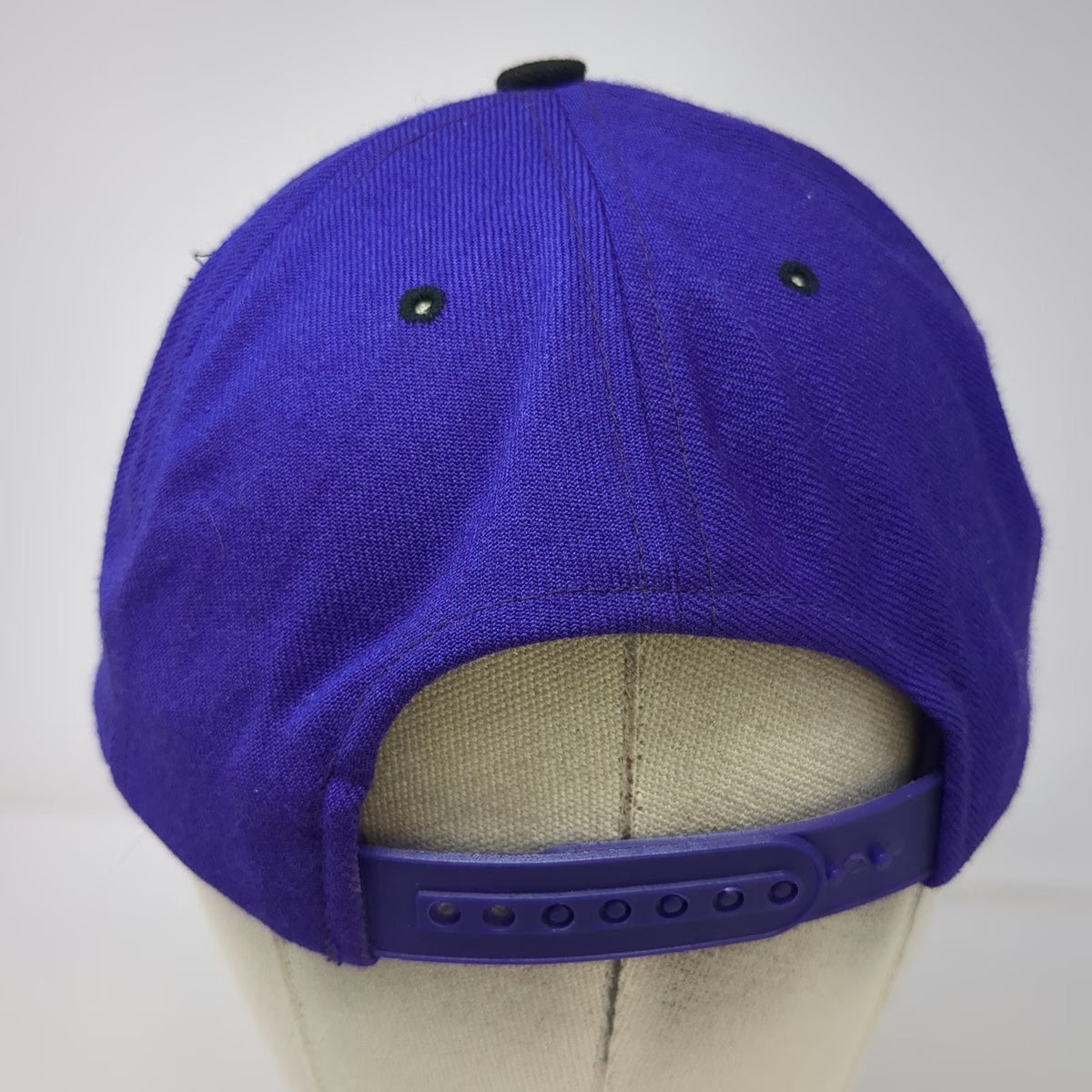 NCAA Kansas State Wildcats Amapro Snapback Hat Purple Black Green One Size Wool