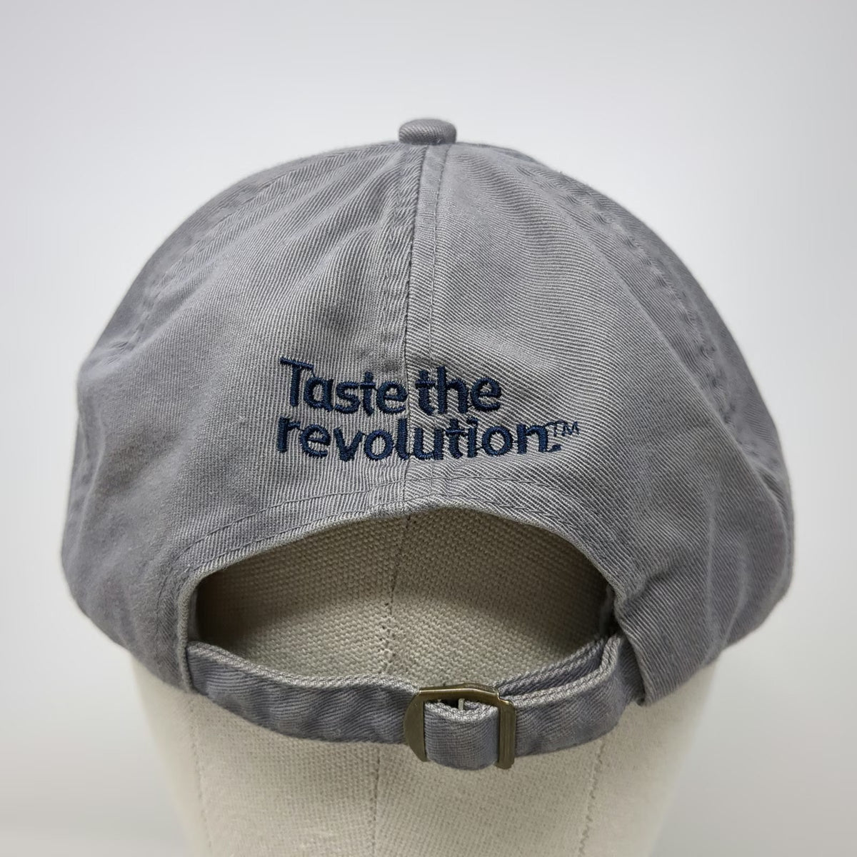 Sam Adams Light Beer Baseball Cap Gray Blue One Size Slideback Sandwich Brim Hat