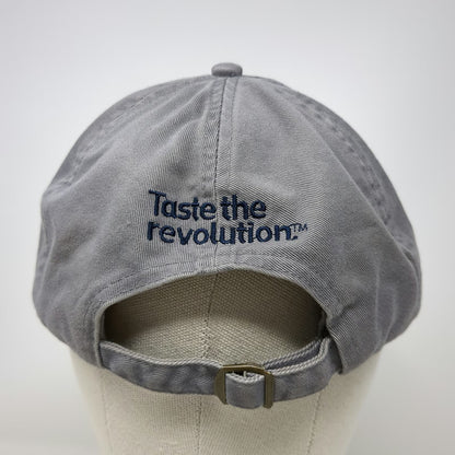 Sam Adams Light Beer Baseball Cap Gray Blue One Size Slideback Sandwich Brim Hat