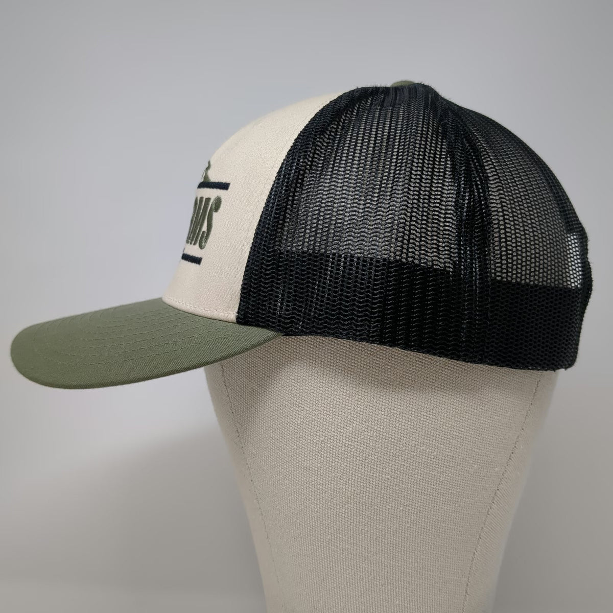 Richardson Trucker Hat Green White One Size WBH Farms Nyssa Oregon Mountain