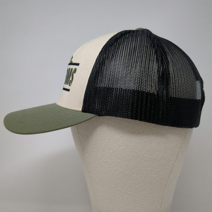 Richardson Trucker Hat Green White One Size WBH Farms Nyssa Oregon Mountain