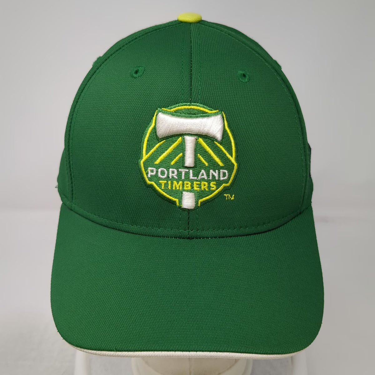 Adidas Portland Timbers MLS Green XL Cap Stretch Fit Embroidered Logo Hat