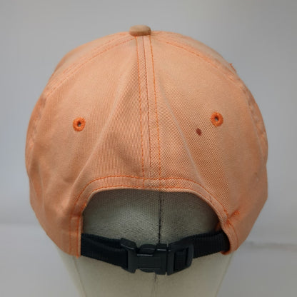 Polo Ralph Lauren Orange Baseball Cap Golf Underbrim Strapback Hat Vintage