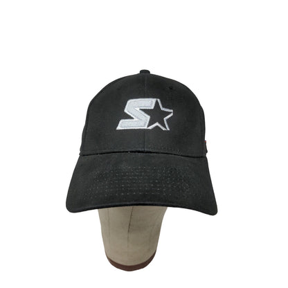Starter Pro Flex Joe Gibbs Racing Fitted Hat Size M/L Black Embroidered Logo