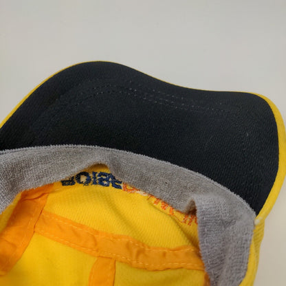 Boise Run Walk Strapback 5 Panel Hat Yellow One Size Embroidered