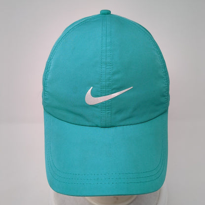 Nike Golf Strapback Hat Green One Size Fit Dry Adjustable Embroidered