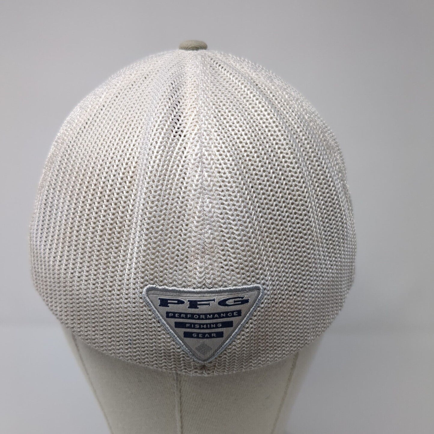 PFG Performance Fishing Gear Fitted Trucker Hat Green L/XL Mesh Back Columbia