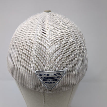 PFG Performance Fishing Gear Fitted Trucker Hat Green L/XL Mesh Back Columbia