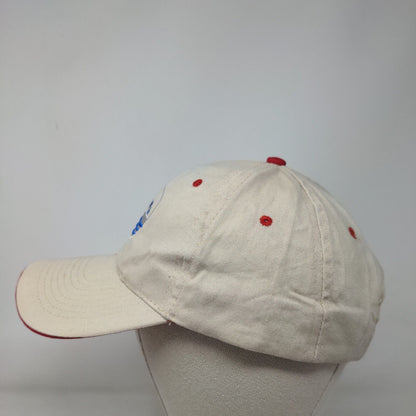 UGWA Strapback Hat Tan OSFA Embroidered Adjustable 6 Panel Hit Wear