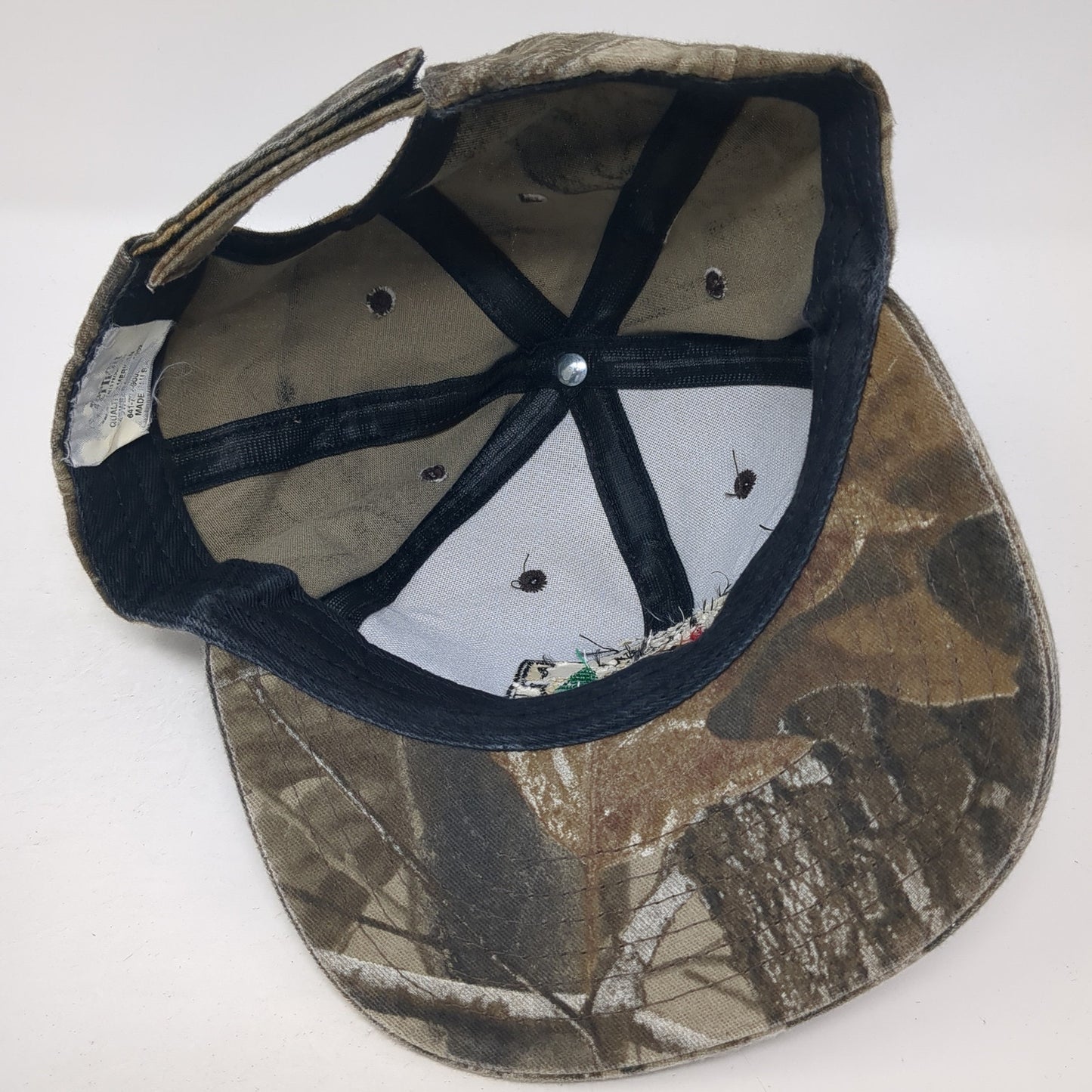 Carpenters Local 751 Strapback Hat Multicolor One Size Camo Hunting