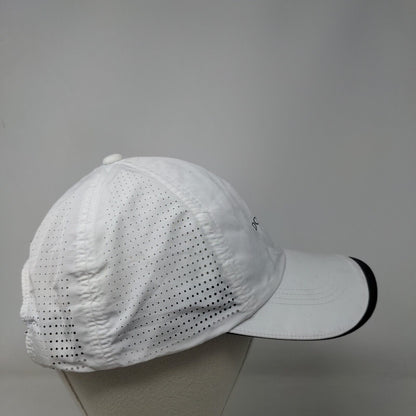 Dock Hand Strapback Hat White OSFM Adjustable Embroidered Swoosh Nike Golf