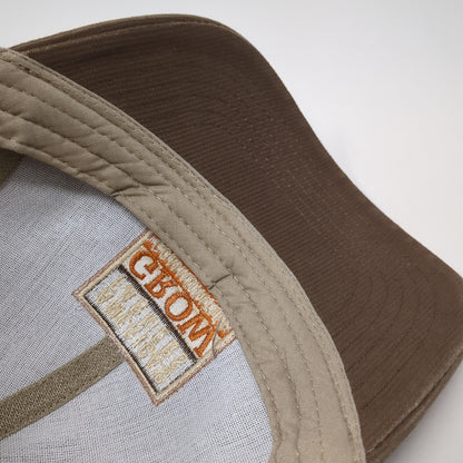 America's Farmers Grow Communities Monsanto Fund Trucker Hat Brown OS Mesh Back