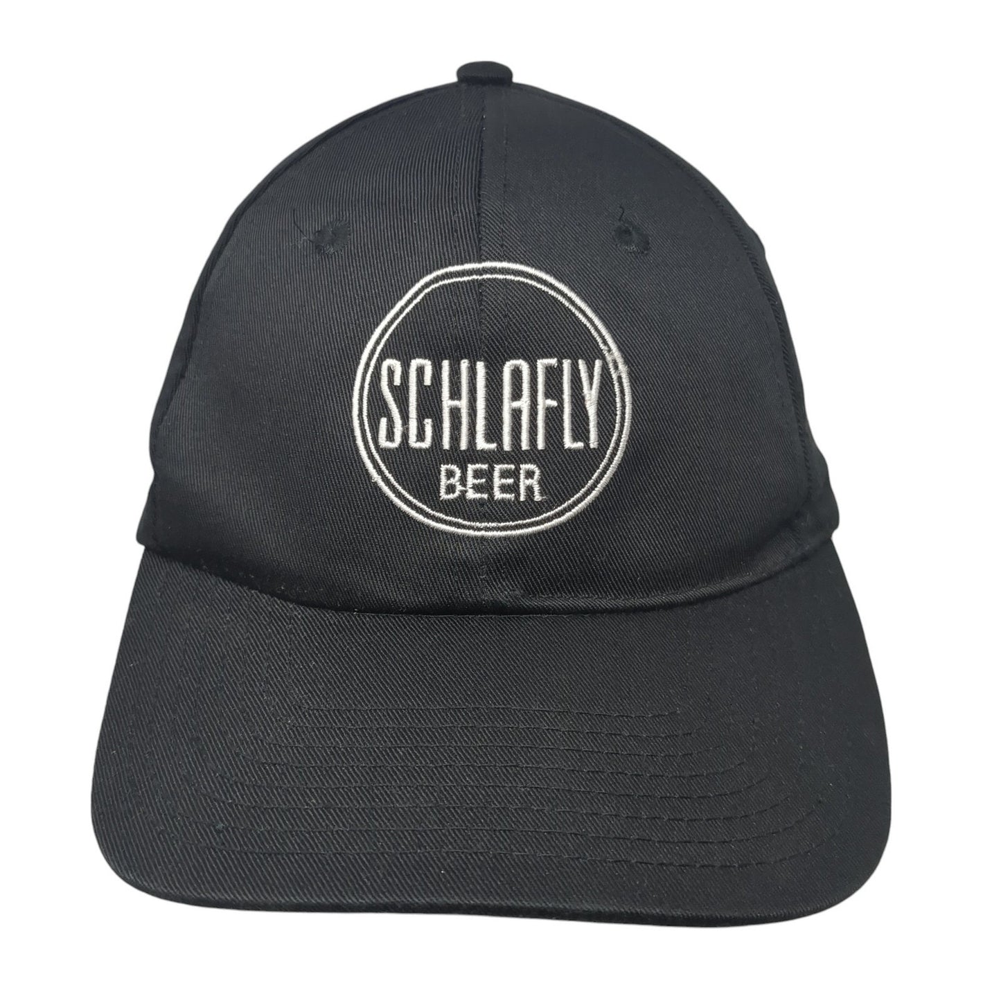 Schlafly Beer Snapback Hat Black One Size Defining Craft Since 1991