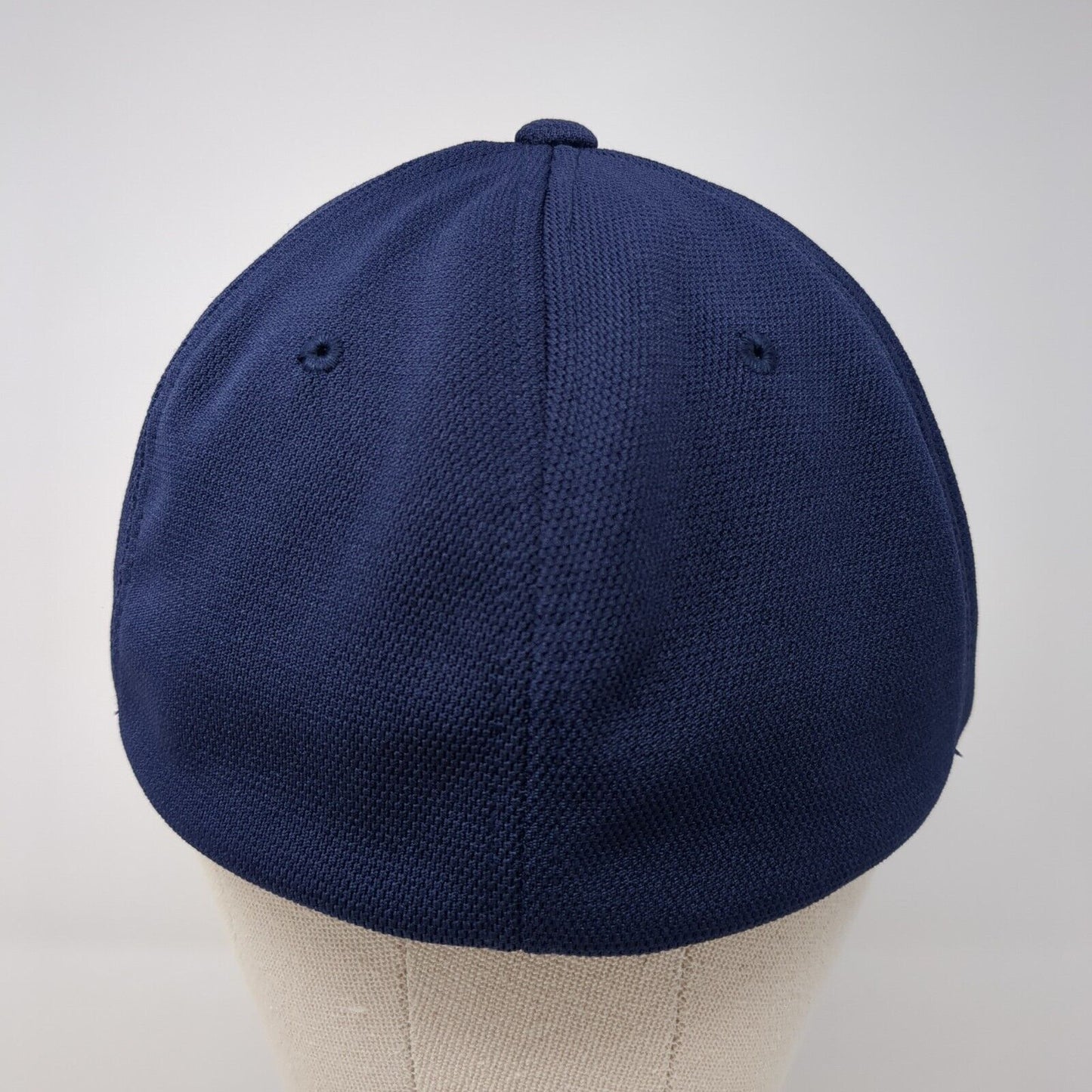 Pellce Fitted Hat Blue L/XL Embroidered Stretch Flexfit Sport-Tek