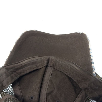 Fleur-de-lis Bling Snapback Trucker Hat Multi OSFA Animal Print Mesh Back