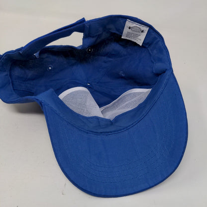 Bridgeclimb Sydney Strapback Hat Blue OSFA Adjustable 6 Panel Cotton