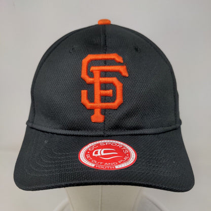 OC Sports Boy's Strapback Hat Black Embroidered San Francisco Giants Logo Youth