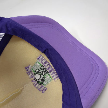 Peanuts Trucker Hat Purple White OSFM Snoopy Pickleball Mesh Snapback Graphic
