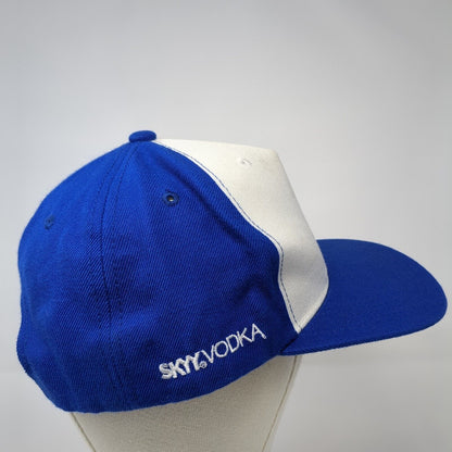 Proudly American Skyy Vodka Snapback Hat Blue One Size Adjustable