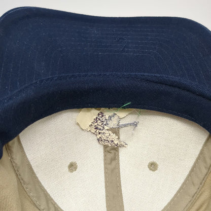 Port Authority Baseball Cap Beige Blue One Size Strapback Mountain Shadows Hat