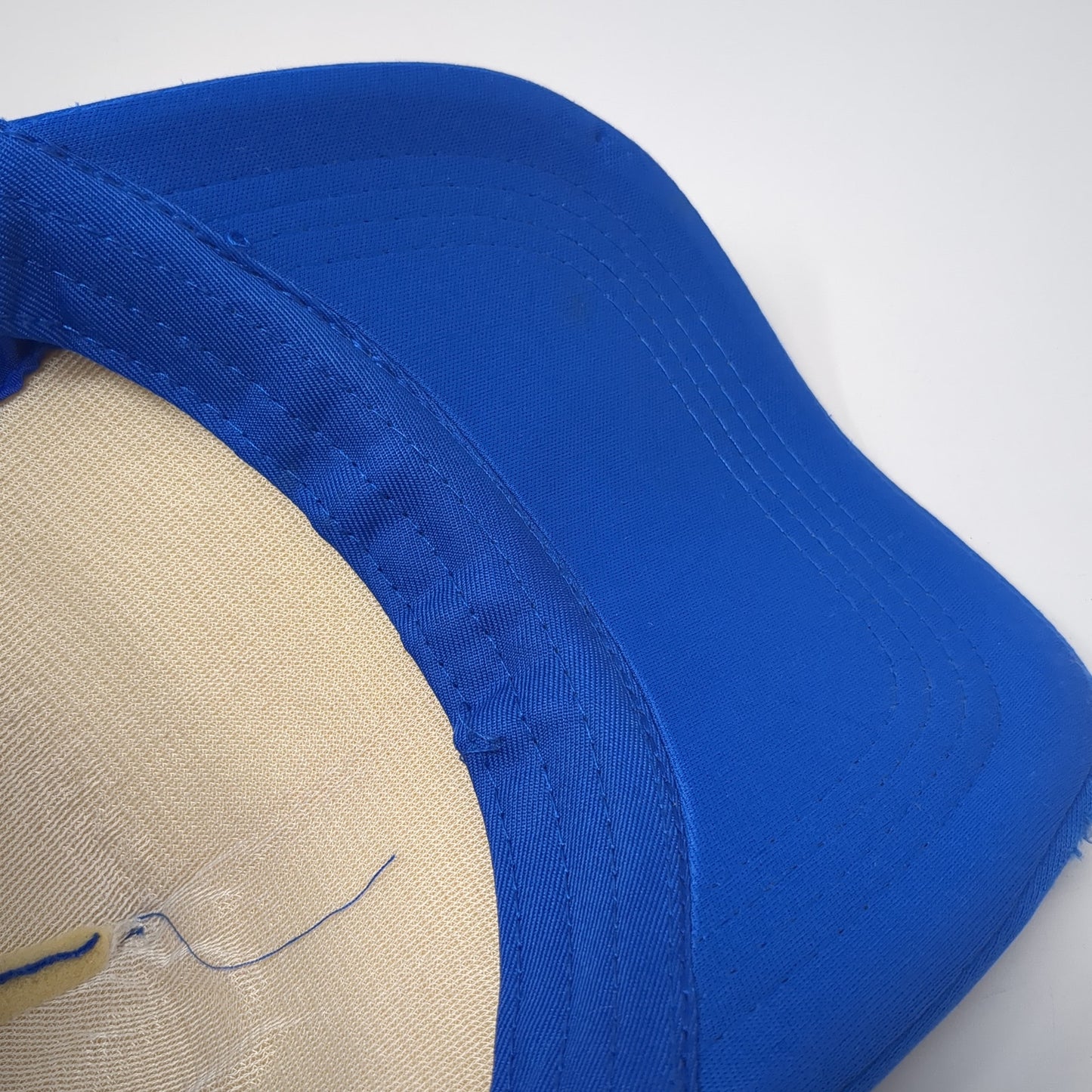 Junior Tu Papa Snapback Trucker Hat Blue One Size Mesh Back Adjustable