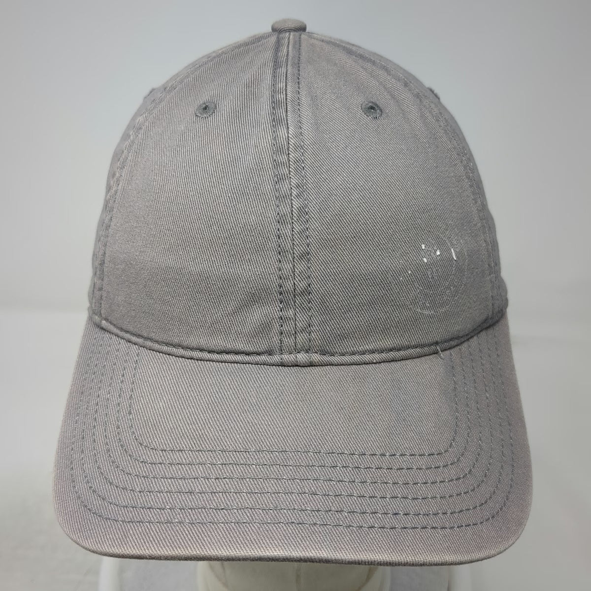 Legacy Baseball Cap Gray One Size Unstructured Slideback Curved Brim Hat