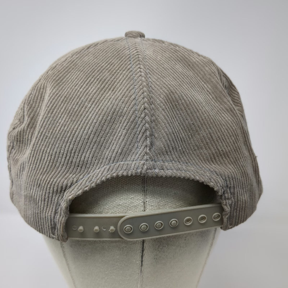 Natural Season 5 Panel Gray Hat One Size Olympic Games Corduroy Rope Snapback