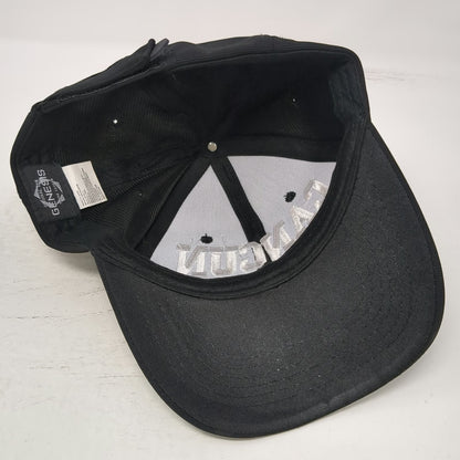 Genesis Baseball Cap Black One Size Cancun Mexico Embroidered Adjustable Hat