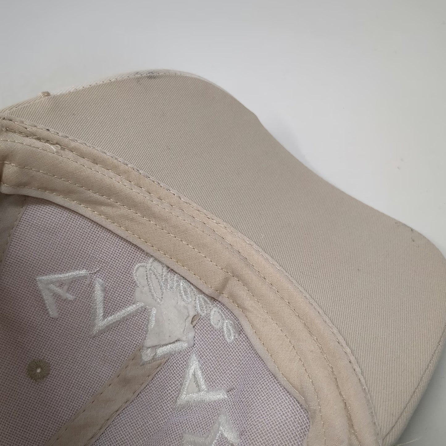 Greece National Team Beige Cap One Size Strapback Greek Flag Embroidered Hat