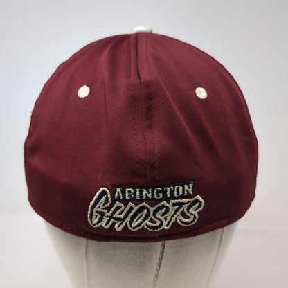 Pukka Baseball Cap Red Black One Size Abington Ghosts Performance Stretch Hat