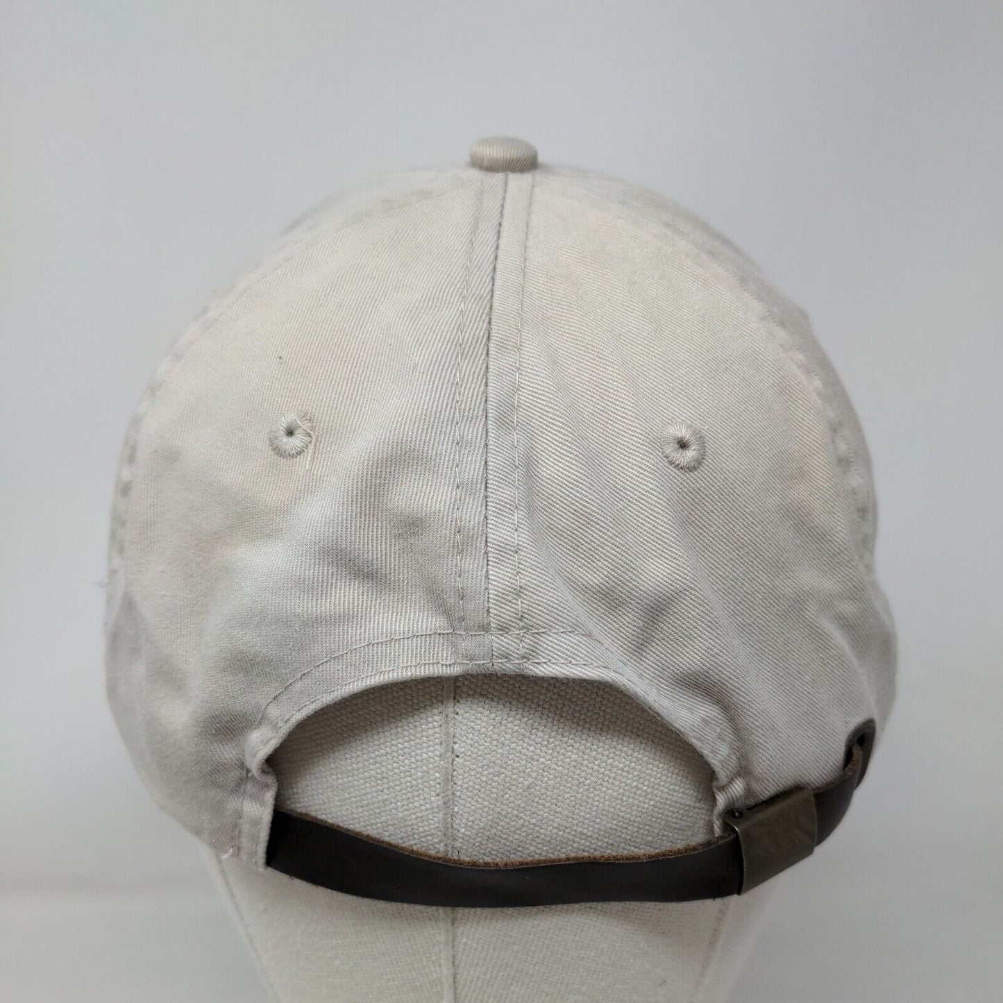 South Carolina Palmetto Tree Moon Slideback Hat Tan One Size Embroidered