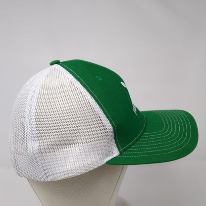 Younglife Snapback Trucker Hat Green OSFA Adjustable Mesh Back Richardson