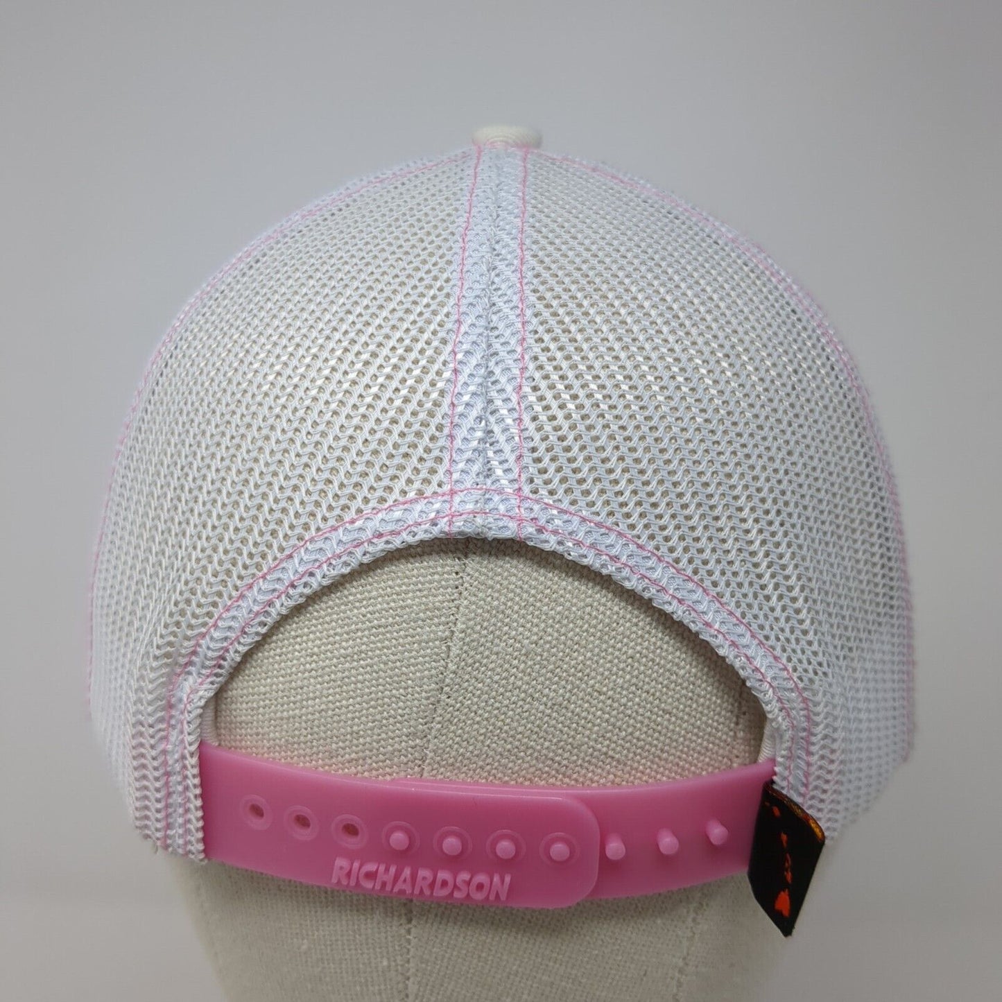 Richardson Snapback Trucker Hat Multicolor Small Tropical Mesh Back Embroidered