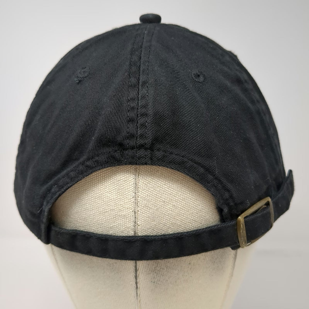 Big Y Supermarket Embroidered Logo Black Baseball Cap One Size Slideback Hat