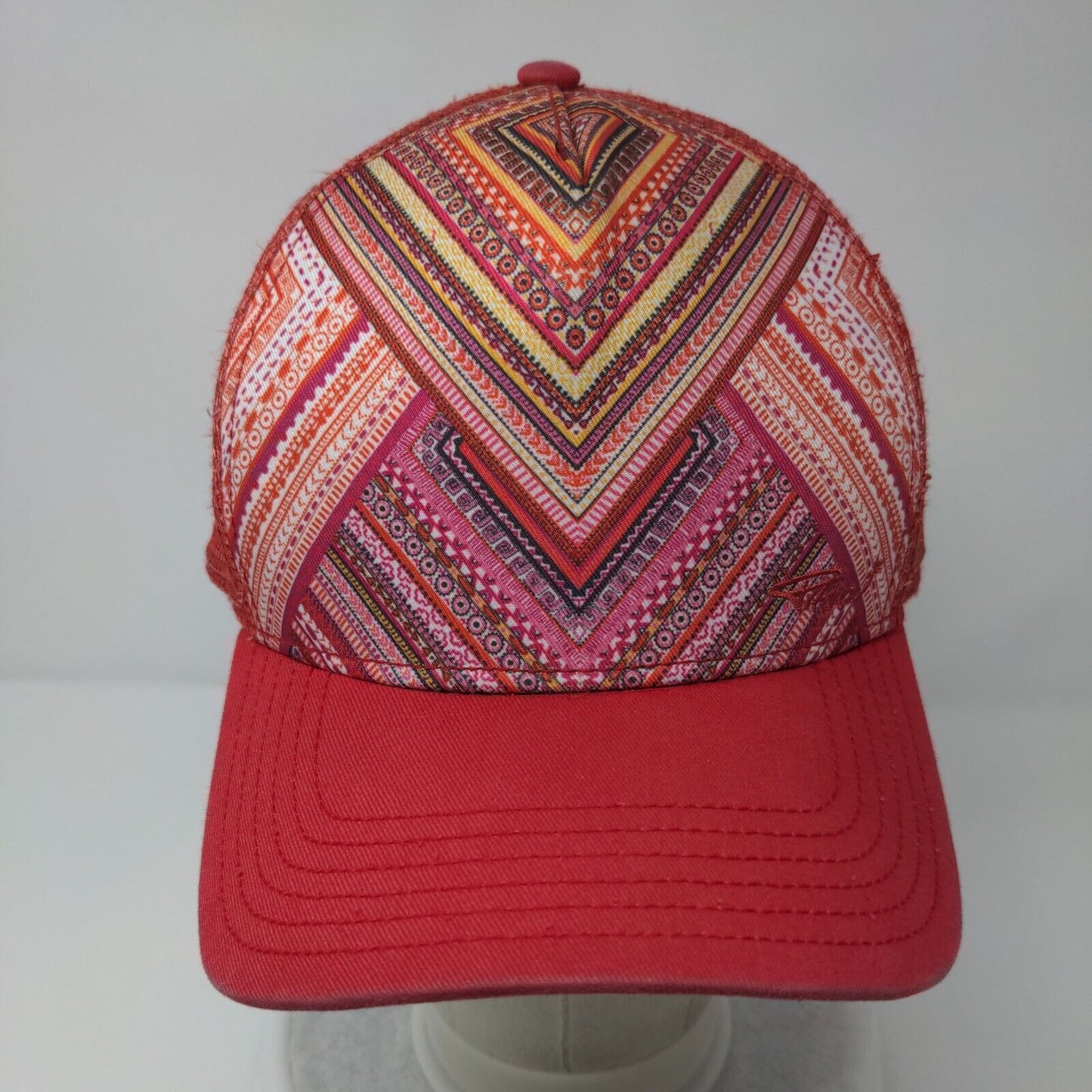 prAna La Viva Snapback Trucker Hat Multi One Size Mesh Back Adjustable
