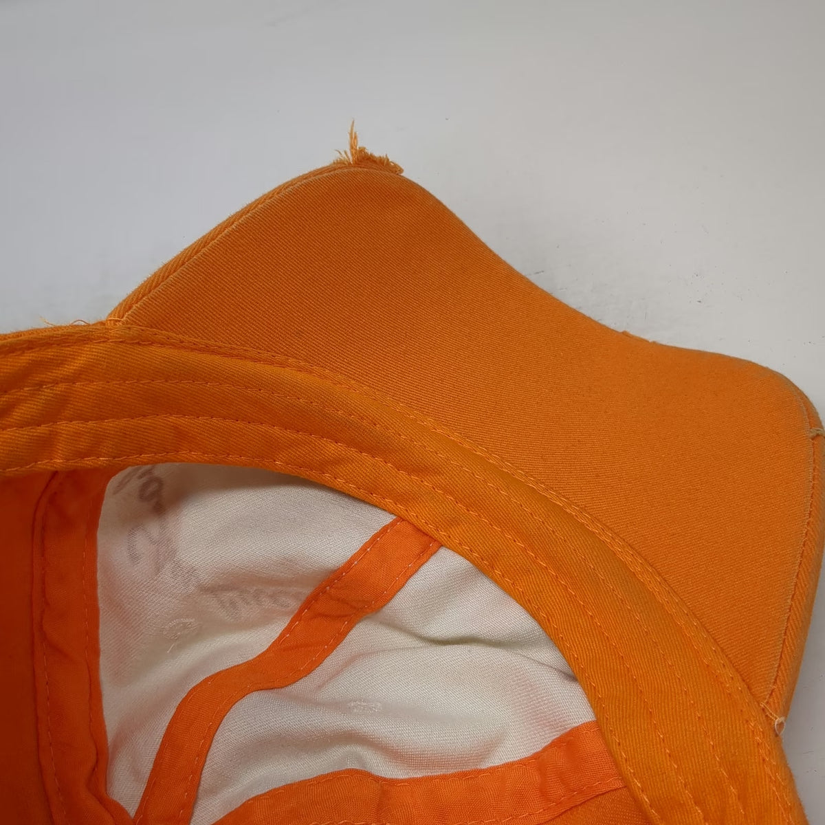 dkps Cabo San Lucas Orange Baseball Cap One Size Hat Skull Frayed Studded Mexico