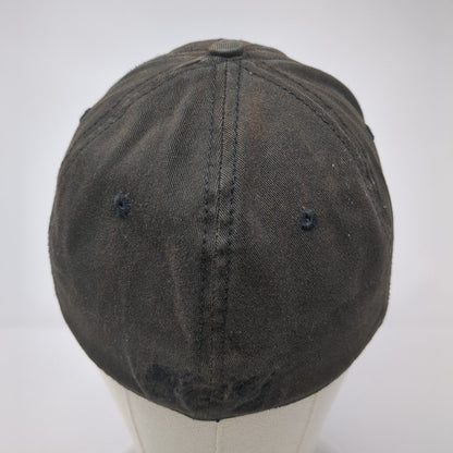 Snake Tattoo Fitted Hat Black One Size Embroidered Miami Ink 6 Panel