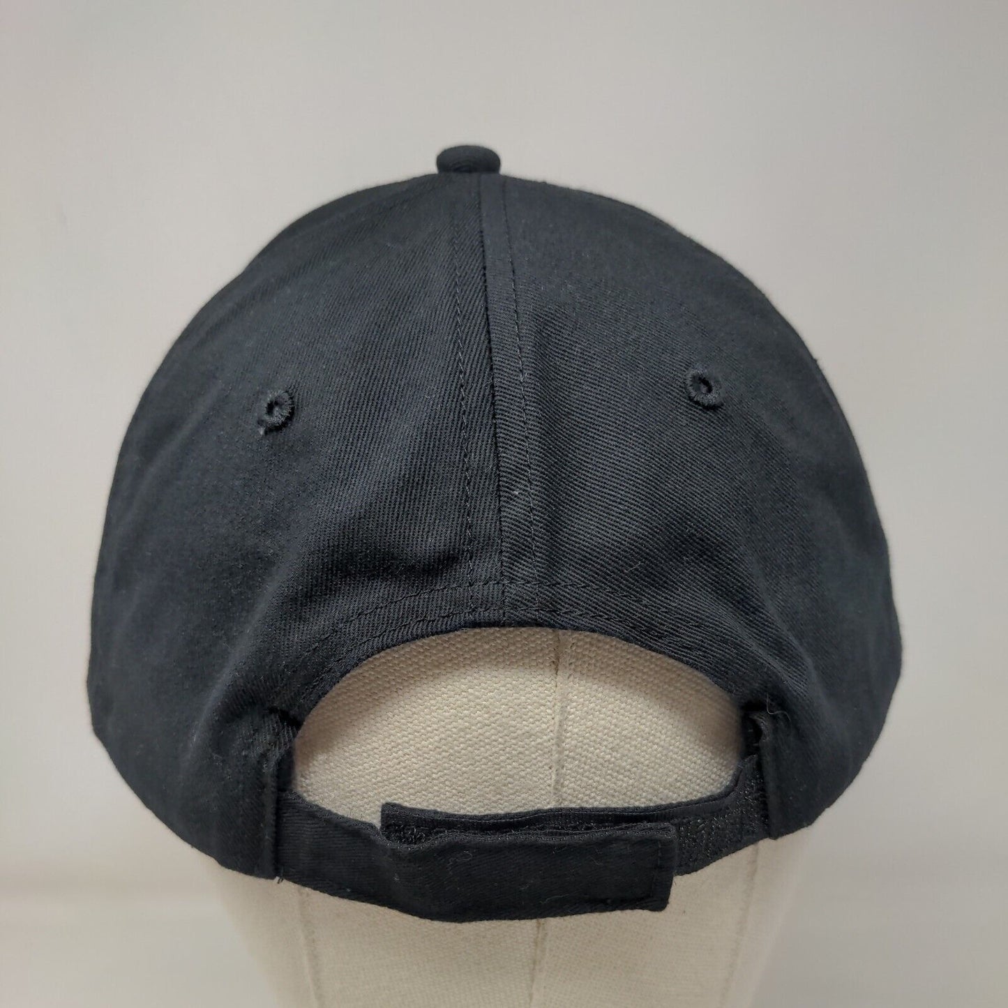 Hera Flight Strapback Hat Black One Size Adjustable Embroidered BIG X Cotton