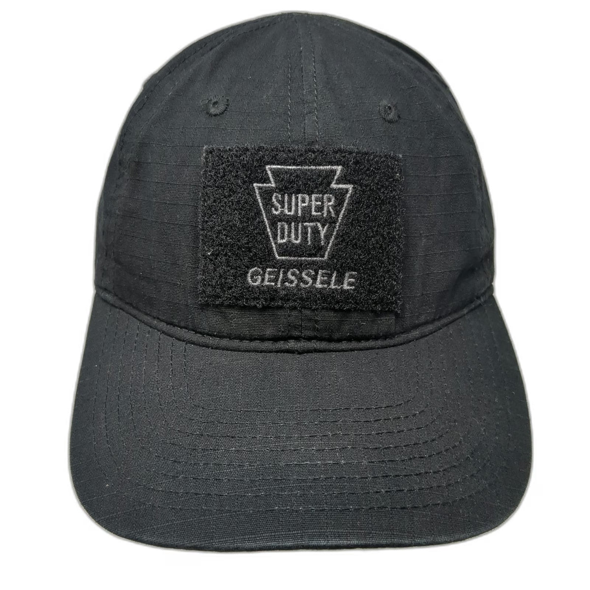 Geissele Automatics Baseball Cap Black One Size US Flag Strapback Hat