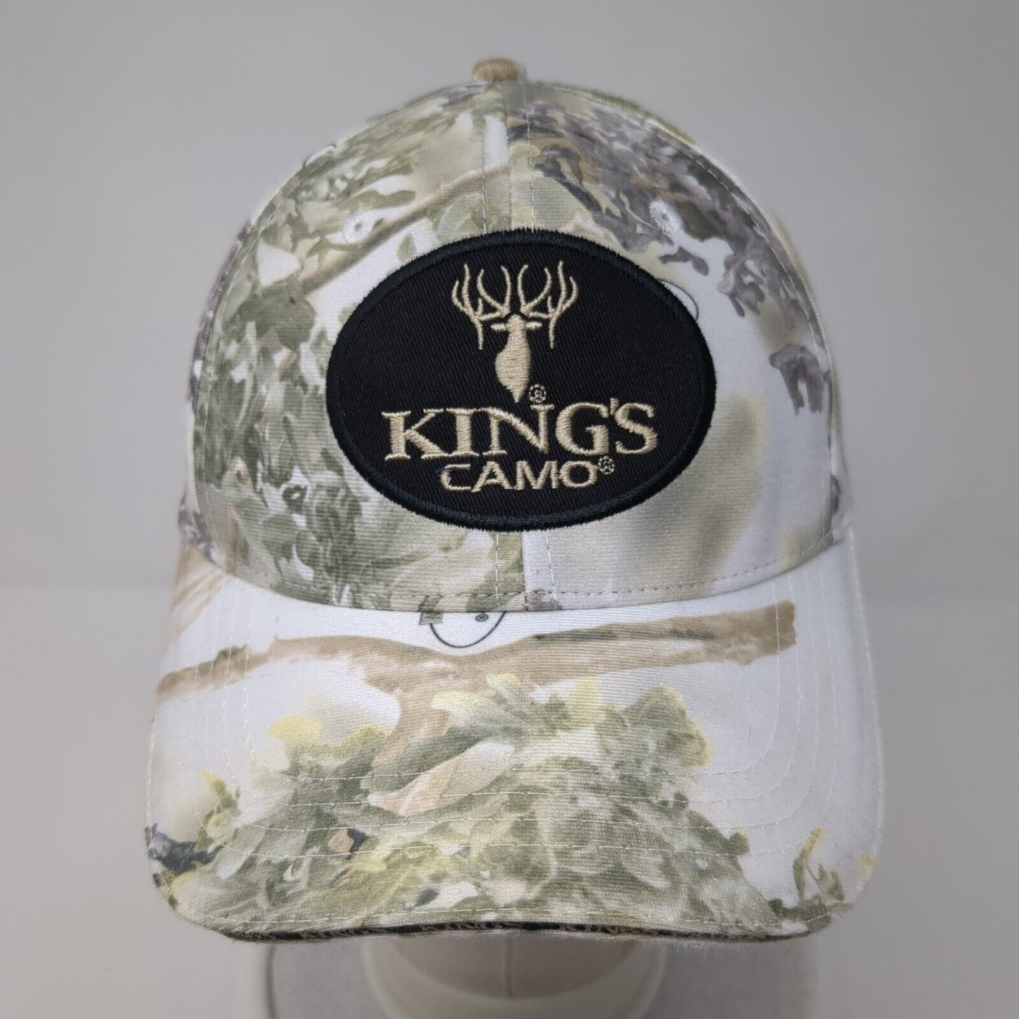 King's Camo Any Tag Any Time Fitted Hat Camo S/M Embroidered Hunting