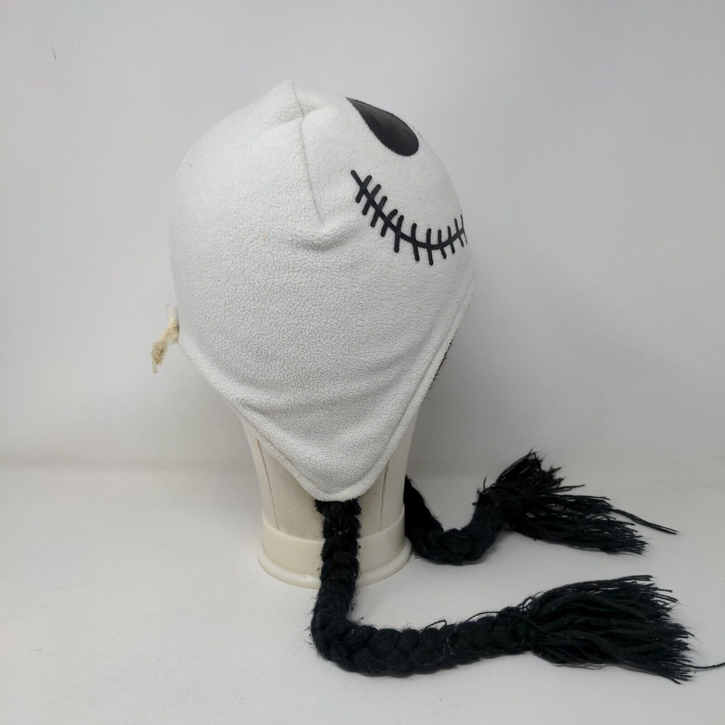 Nightmare Before Christmas Laplander Knit Beanie Hat Multi One Size Reversible