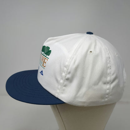 OWNCO Georgia-Pacific Hardwoods 5 Panel White Blue Vintage Snapback Hat Trees
