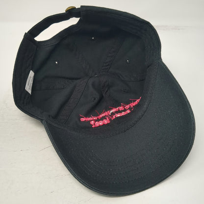 Where The Hell Have You Been Loca Twilight Baseball Cap Black Red One Size Hat