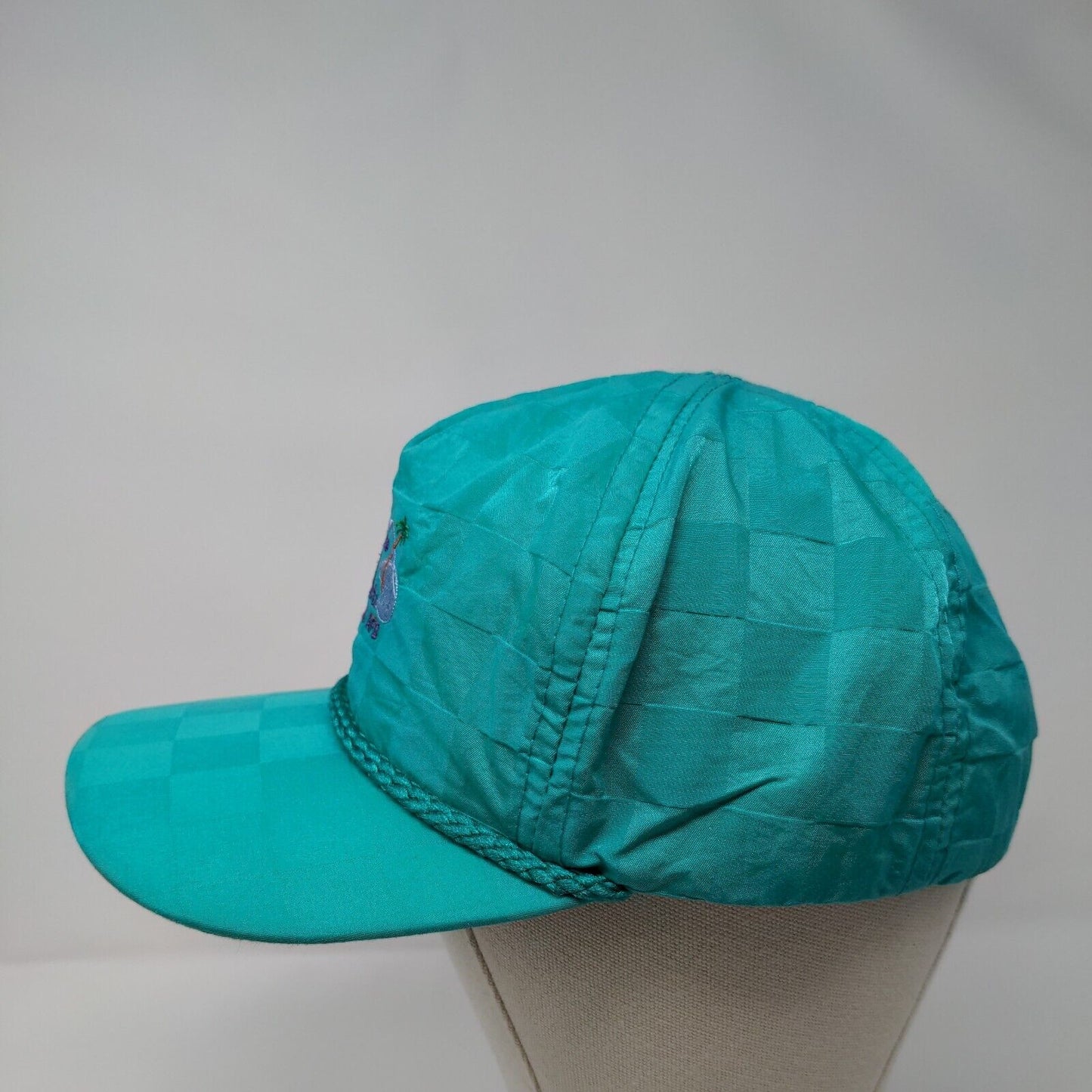 Sunrise Vista NELLIS AFB Slideback Hat Green OSFA Adjustable Rope Imperial
